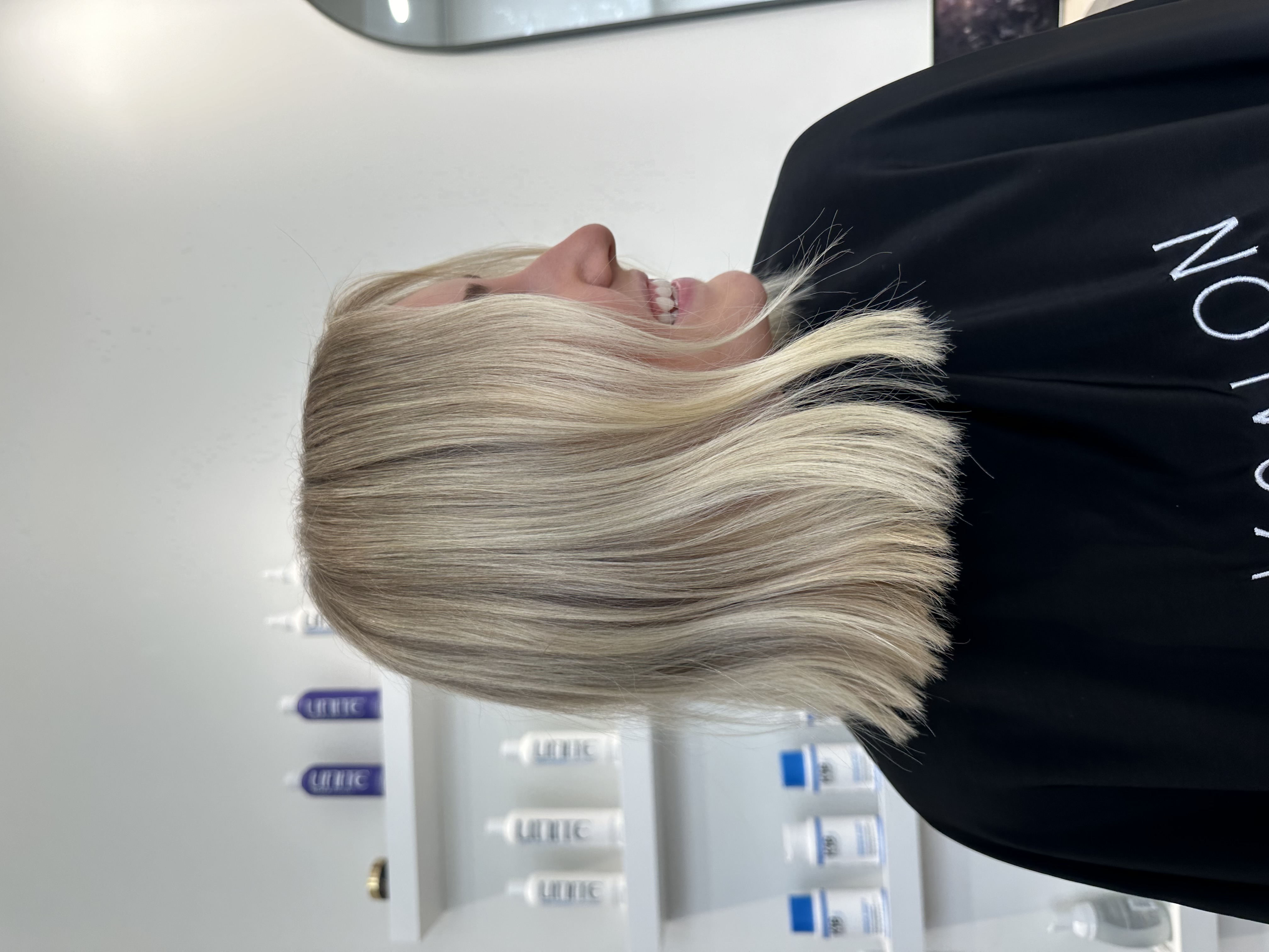 Client hair styling example 1