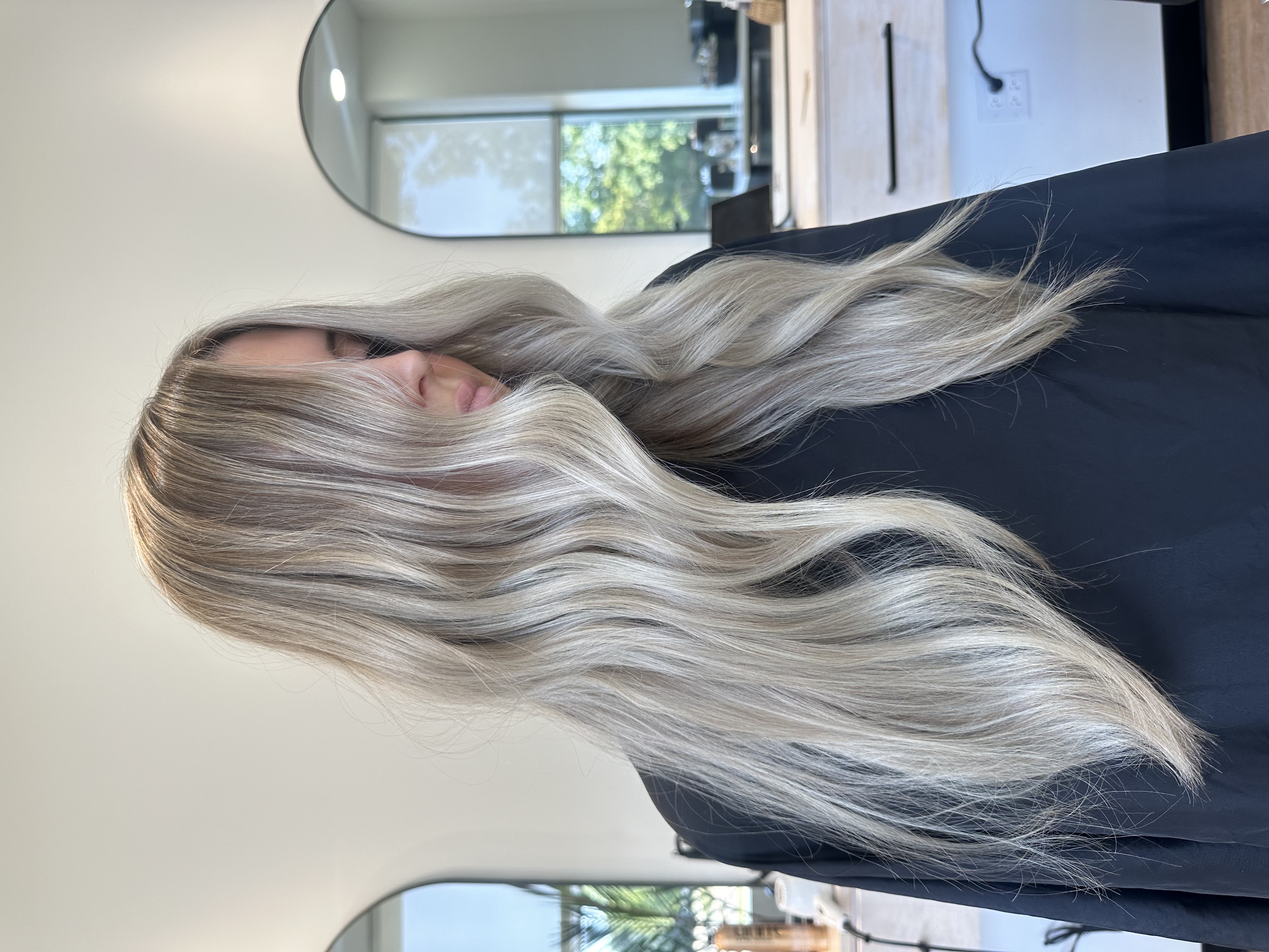 Client hair styling example 6