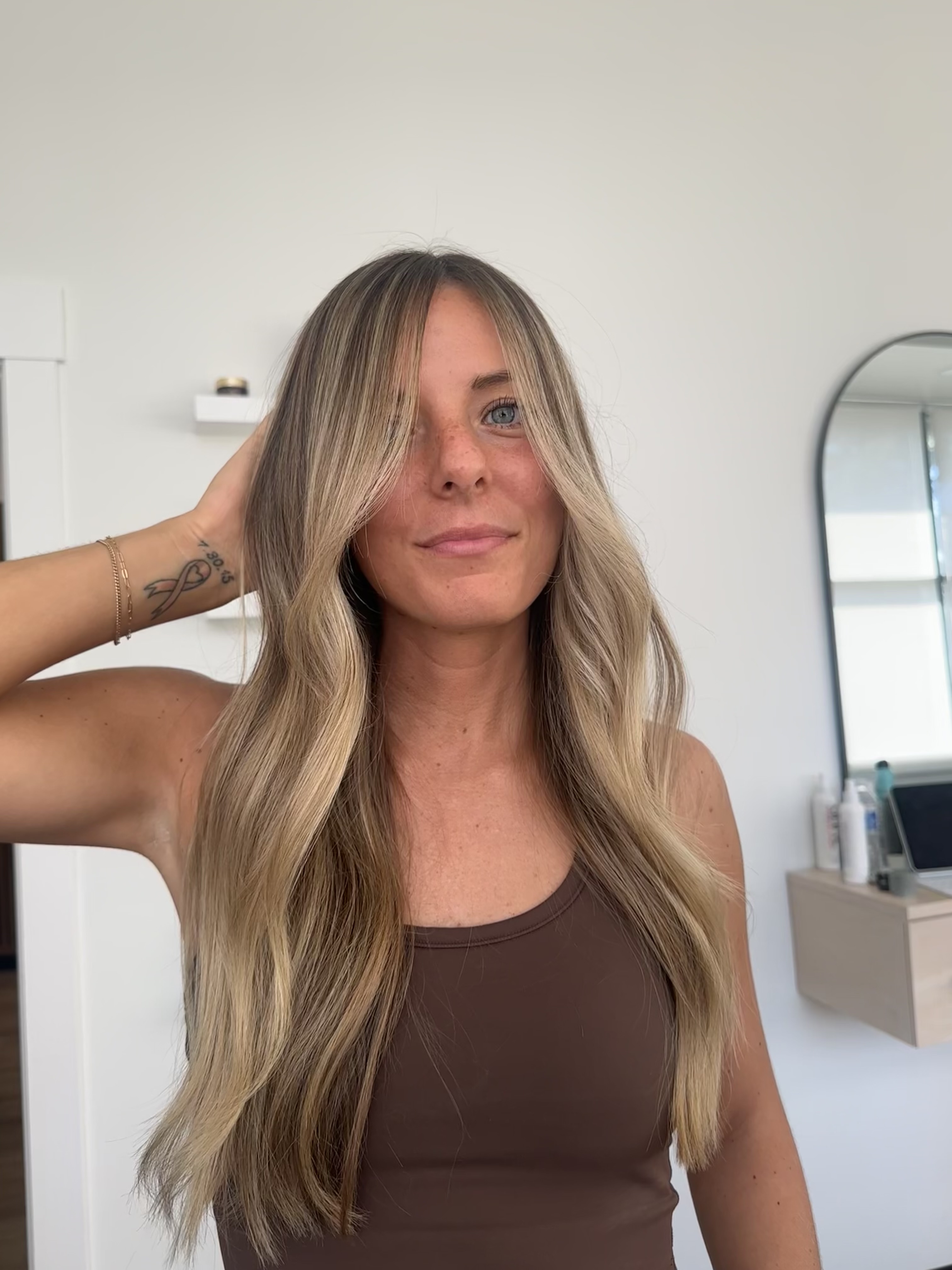 Client hair styling example 7